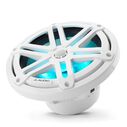 M3-770X-S-Gw-i 7.7" Marine Coaxial Speakers, White Sport Grilles with RGB LED Lighting image number 5