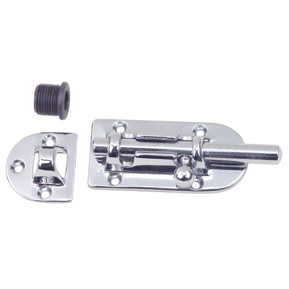 Chromed Bronze Barrel Bolt - 4 5/16" image number 0