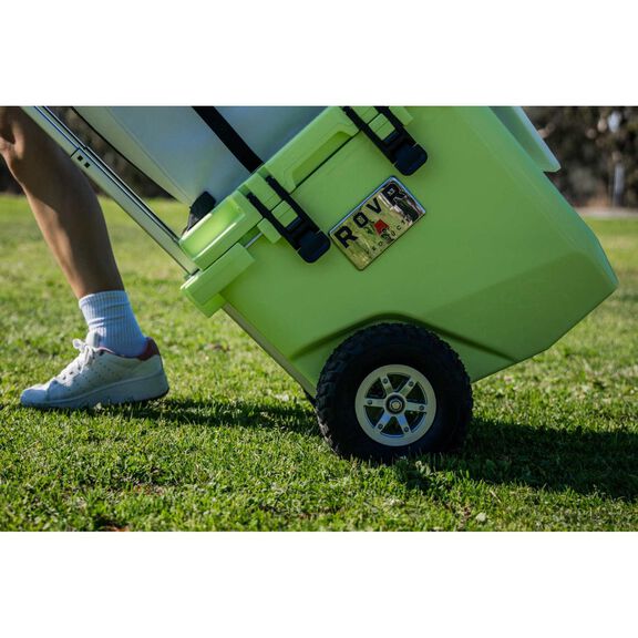 RollR 45 Quart Wheeled Hard Cooler with Telescopic Handle, Matcha image number 6