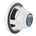 8&rdquo; Marine 2-Way Hybrid Speaker with RGB LED, Compression Driver and Neodymium Magnet, 350W RMS 4-Ohm, Gloss White image number 5
