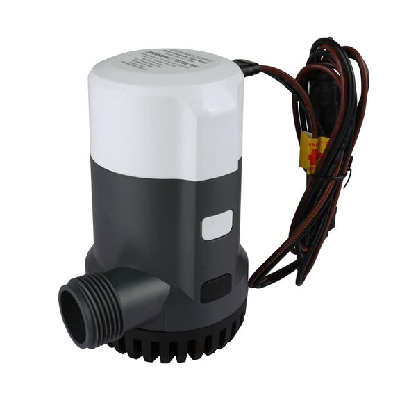 COMMODORE 2000 GPH / 24V A31-Series Non-Automatic Bilge Pump &ndash; High-Capacity, Dual-Outlet image number 0