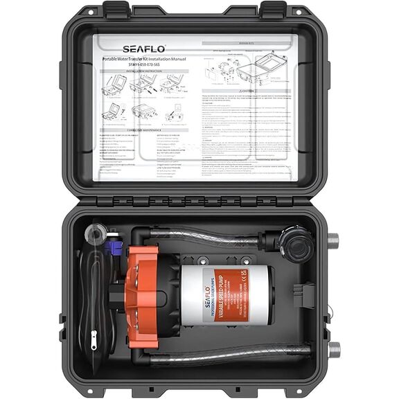 SEAFLO Portable Water Transfer Booster Kit 5 GPM Washdown Pump image number 0