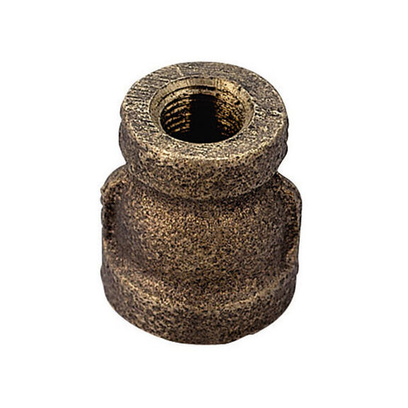 Bronze Reducing Coupler 3/4" to 1/4" NPT image number 0