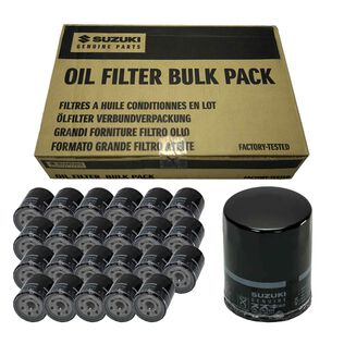 Suzuki 16510-96J11 Genuine Oil Filters, 24-Pack
