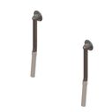 Leaning Post Replacement Aluminum Backrest Arms image number 0