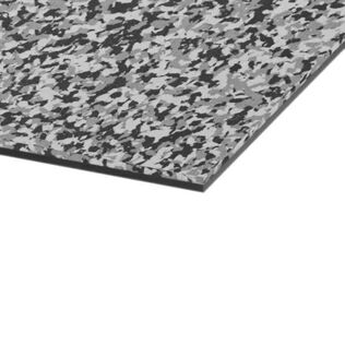 Two Color SeaDek Full Sheet &ndash; Brushed (40&Prime; x 80&Prime;) - Snow Camo / Dark Gray