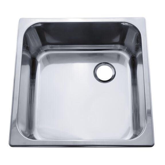 Rectangle Sink Ultra-Mirror Finish, 304 Stainless Steel, 2" Drain, SoundKOTE image number 1