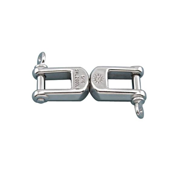 Jaw & Jaw Swivel 1/4", Heavy Duty 316 SS image number 0
