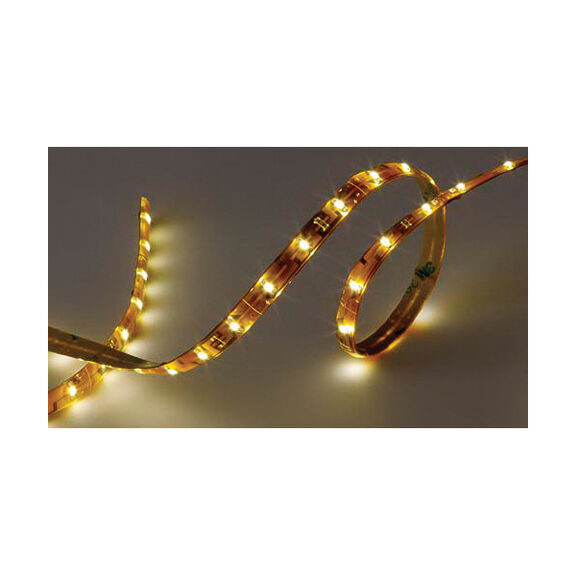 Flexible LED Strip Tape 12V DC 4' Length with Wire Leads IP65 image number 0