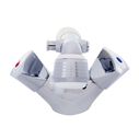 Trinidad Head/Shower Combo Faucet Classic Warm White Sprayer, 6' Stainless Steel Hose Chrome/Warm White image number 4