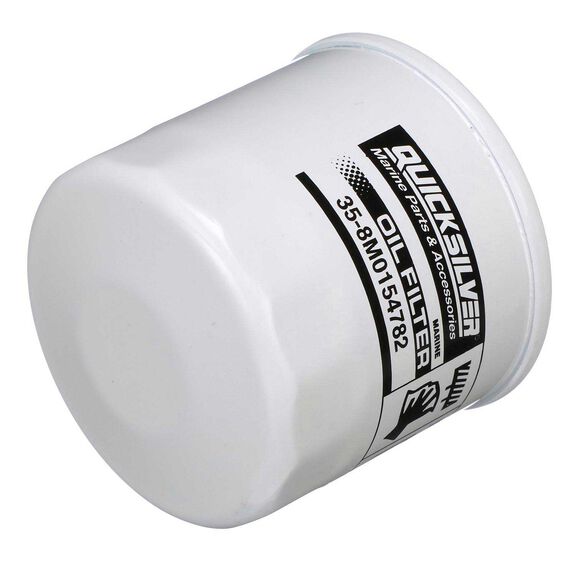 Quicksilver 8M0154782 Oil Filter for Various Marine Engines image number 1