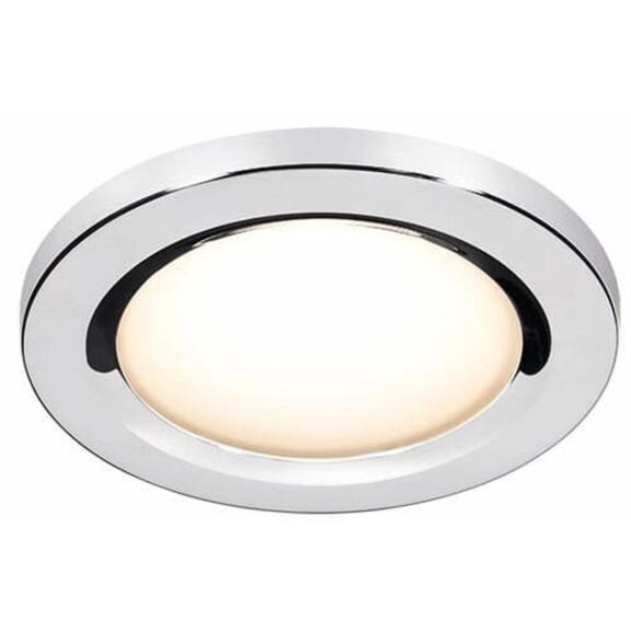 BCM Corsair LED Downlight 60mm Polished Stainless Steel image number 0