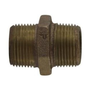 Bronze Pipe Hex Nipples