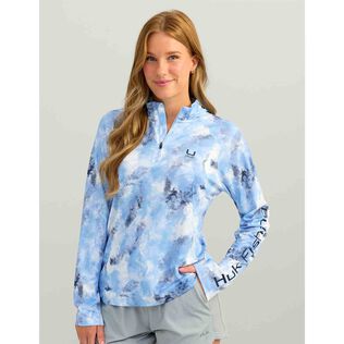 Women's Icon Tropicamo Hooded Shirt