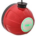 HYDRO 6.5" Short Marine Tower Speakers with Flat and Pole Mount, RGB LED Lights, 300 Watts, Red image number 5
