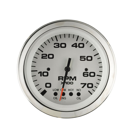 Lido Series Tachometer with System Check, 7000 rpm, Evinrude/Johnson image number 0