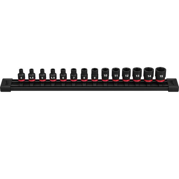 SHOCKWAVE&trade; Impact Duty&trade; Metric Standard 6 Point Socket Set, 14 Piece image number 0