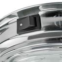 6 7/8" Stainless Steel LED Dome Light, White image number 2