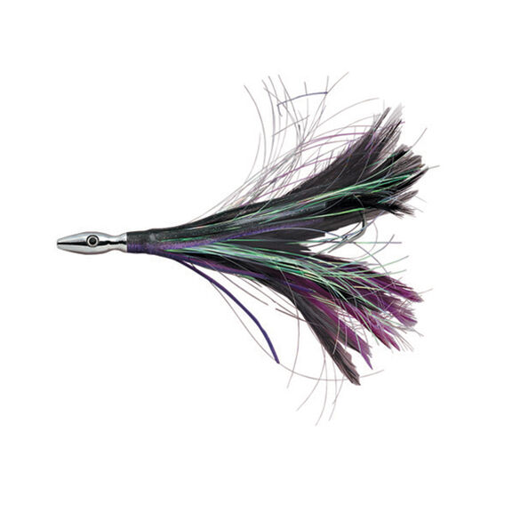 Flash Feather Rigged Lure, 4" image number 0