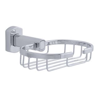 Miah Soap Basket Chrome