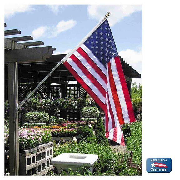 30" x 48" U.S. Flag with Embroidered Stars image number 2