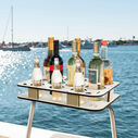 Rectangle Party Table with Dual Rail Mount image number 2