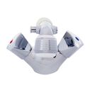 Trinidad Head/Shower Combo Faucet Classic Warm White Sprayer, 10' White Rubber Hose Chrome/Warm White image number 4