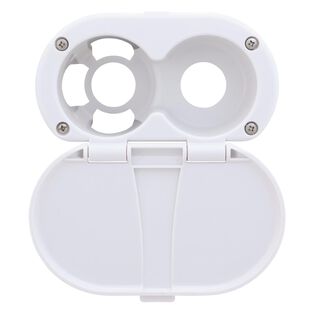 Transom Cup & Lid Set All Plastic Arctic White