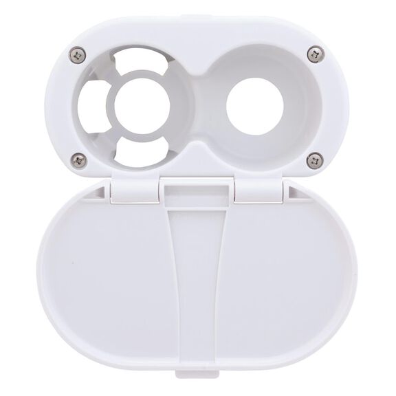 Transom Cup & Lid Set All Plastic Arctic White image number 0
