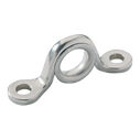 2 9/16" L X 5/8" Dia. Stainless Steel Eye Strap image number 0