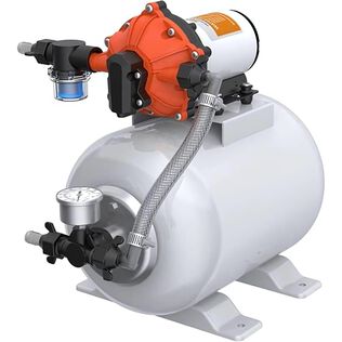 SEAFLO Marine Water Pump System with 2 Gallon Accumulator Tank 24V 5.5 GPM 60 PSI