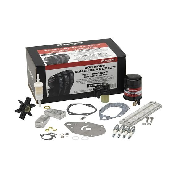 4-Cylinder 40-60HP FourStroke EFI 300 Hour Maintenance Kit image number 0