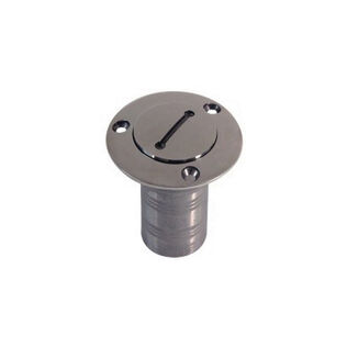 Stainless Steel Deck Fill with Key for Universal Hose, 1 1/2"