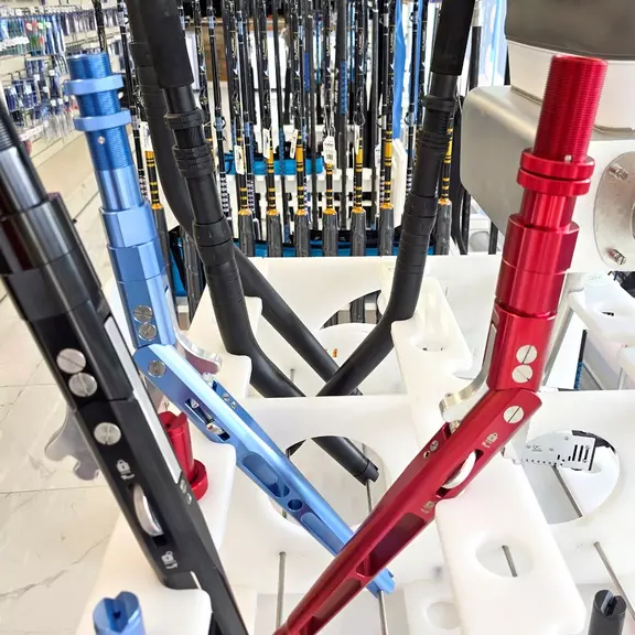 Fishing Rod Storage Rack Rod Holder for 45 Rods Reel Combos image number 5