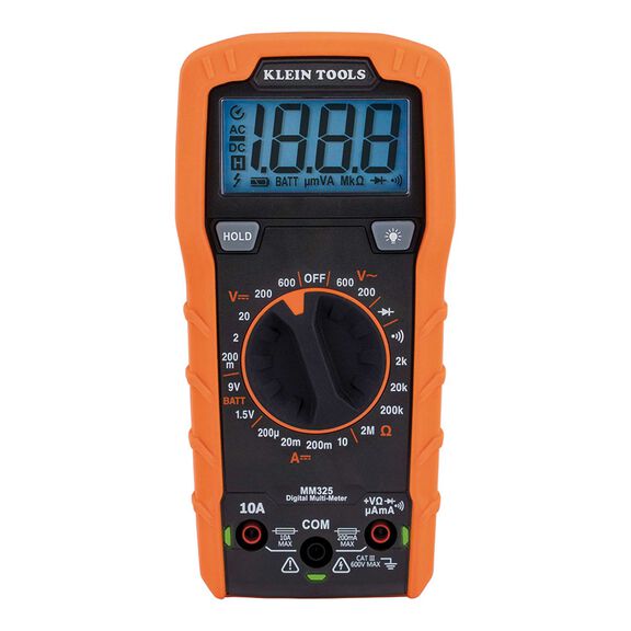 Digital Multimeter, Manual-Ranging, 600V image number 0