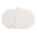 Trinidad Transom Shower Cold Only, Warm White Cup & Lid, Small Warm White Sprayer, 6' Stainless Steel Hose, Chrome Trinidad Handle image number 7
