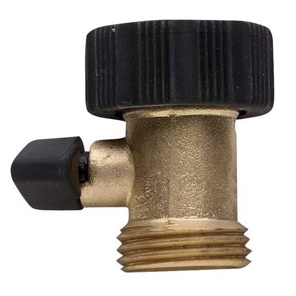 Heavy-Duty Brass Shut-Off Valve, One-Way image number 0