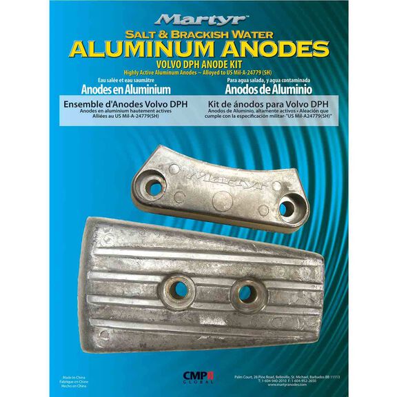 Volvo Penta&trade; Anode Kit, DPH/DPR Drives image number 0