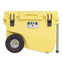 RollR 60 Quart Wheeled Hard Cooler with Tow Handle, Sunny Side image number 0