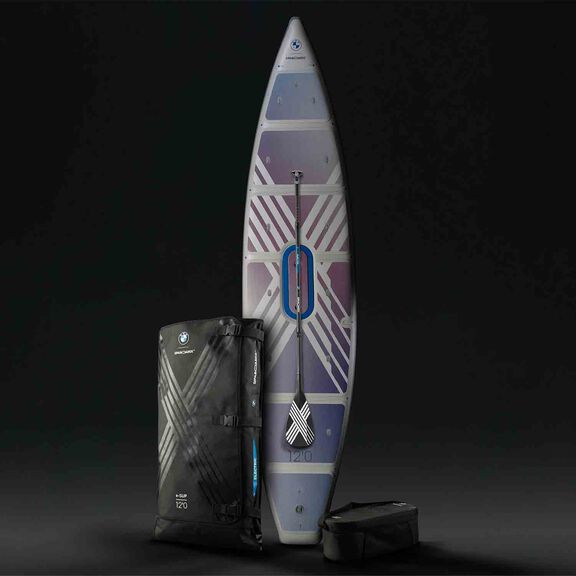 BMW x SipaBoards 12' Tourer Electric Motorized Inflatable Stand Up Paddleboard image number 0