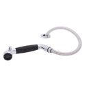 Deck-Mount Sprayer Classic Black Sprayer, 6' Stainless Steel Hose, Low Profile Holder image number 1