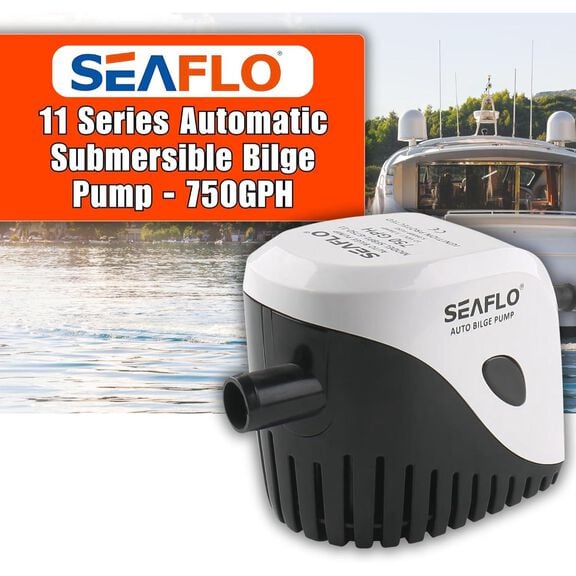 SEAFLO 750 GPH Automatic Bilge Pump with Float Switch 12V image number 7