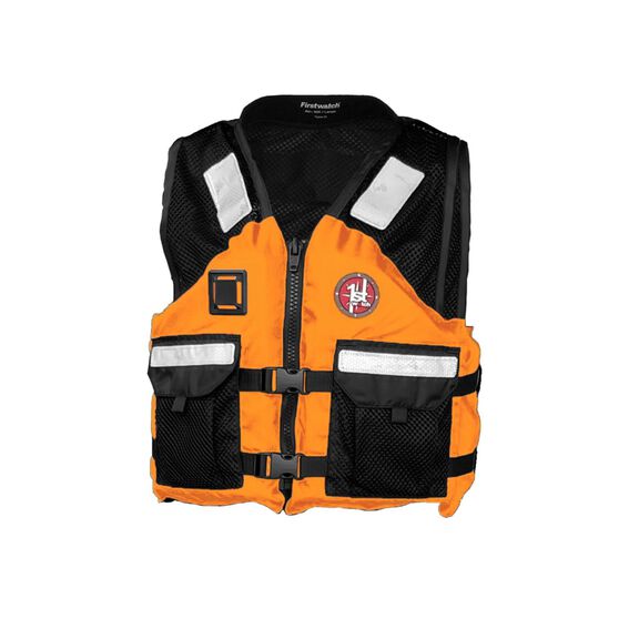 AV-500 Crew, Type III Industrial PFD, Orange/Black, L/XL image number 0