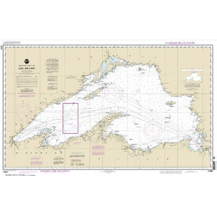 #14961 Lake Superior (Mercator Projection)