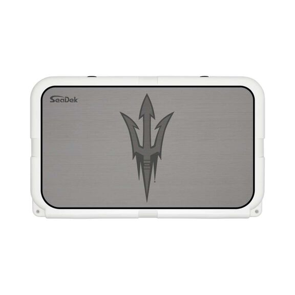 SeaDek Cooler Pad - Collegiate Collection - Fits YETI Tundra 45 - Storm Gray / Black, Arizona State University image number 0