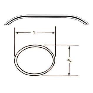 GG Schmitt & Sons 9" Oval Grab Rail