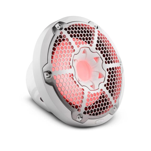 HYDRO 10" Marine Subwoofer with Integrated RGB Lights, 600 Watts SVC, 4-Ohm, White image number 0
