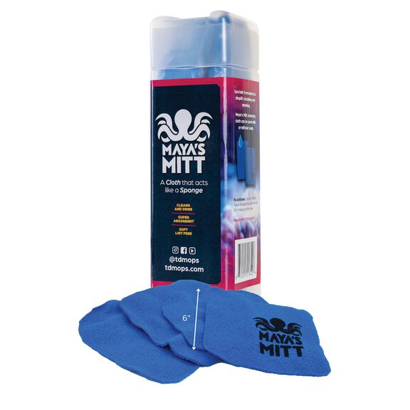 6" x 6" Maya's Mitt Sponge Cloth, 4 Pack image number 0