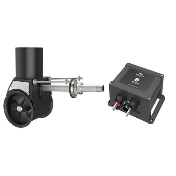 Side-Power SX35 12V DC External Compact Stern Thruster On/Off 150mm transom image number 0