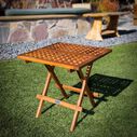 Teak Fold-Away Table image number 3